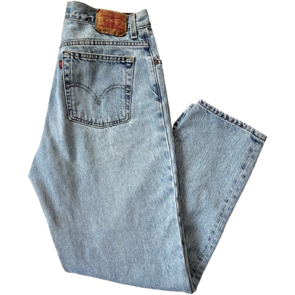 Vintage Levi’s 550 Classic Relaxed Fit Tapered Leg 550 Jeans, Light-wash
